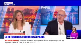 Tourisme: "on sent que ça repart mais ça va mettre un peu de temps", assure Franck Delvau, président de l'UMIH Paris