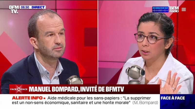 En cas de présidentielle anticipée, Manuel Bompard (LFI) estime que Jean-Luc Mélenchon est 