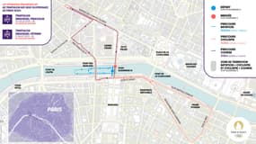 JO Paris 2024 : Alexandre III, Champs-Élysées, Orsay ... le parcours du triathlon dévoilé