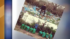 L'idée du #trashtag est de se prendre en photo dans un lieux pollué, puis de le nettoyer avant d'y faire une nouvelle photo.