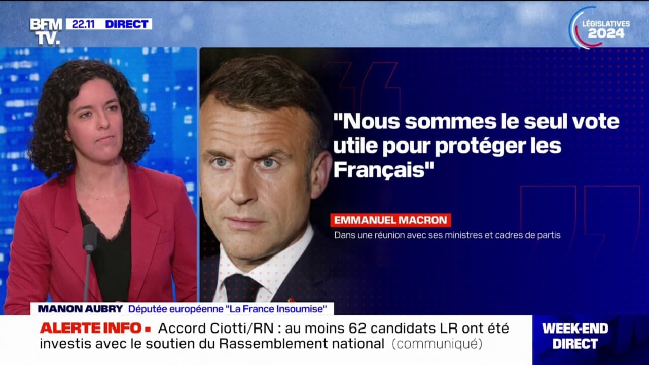 Manon Aubry (LFI): 