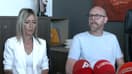 Les parents d'Angela Legobien, dont le corps a été retrouvé au Portugal. 