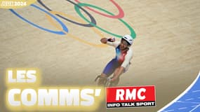 JO 2024 / Cyclisme sur piste : Les comms’ RMC, Benjamin Thomas décroche la médaille d'or de l'omnium !