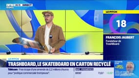 Le Pitch : TrashBoard, le skateboard en carton recyclé - 03/12