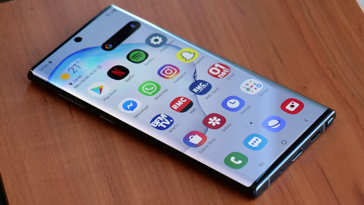 Le Samsung Galaxy Note 10