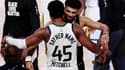 Jamal Murray console Donovan Mitchell