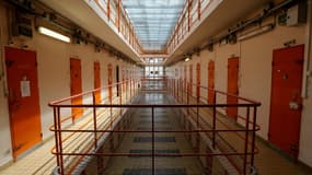 Des coursives de la prison de Clairvaux, le 4 août 2015, à Ville-sous-la-Ferté, dans l'Aube