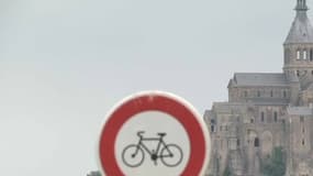 Le Mont-Saint-Michel inaccessible en vélo