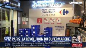 Paris: la révolution des supermarchés