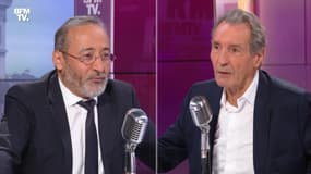 Tareq Oubrou face à Jean-Jacques Bourdin en direct - 25/10