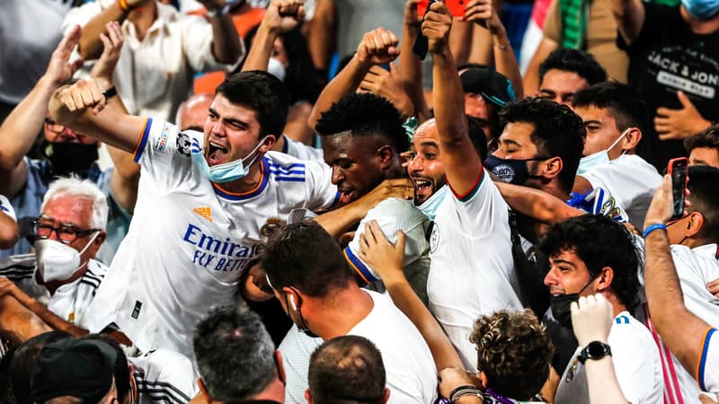 Real Madrid: la célébration de Vinicius au milieu du public fait polémique en Espagne