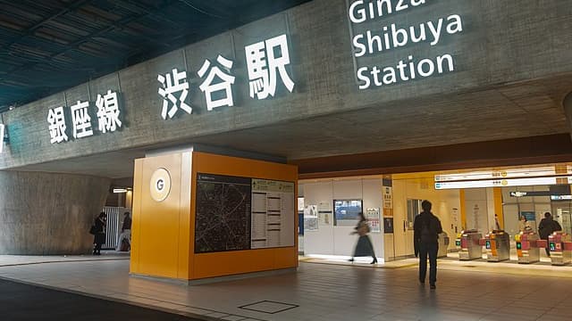 La Gare de Shibuya, à Tokyo, au Japon (image d'illustration)