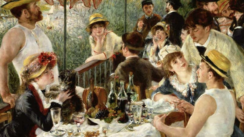 "Le Déjeuner des canotiers", immense chef-d'œuvre de Renoir, est exposé au musée d'Orsay, vingt ans après sa dernière escale en France
