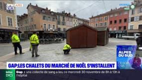 Gap: les chalets du marché de Noël s'installent