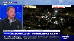 Emmanuel Macron au Salon de l'agriculture: "On ne pourra pas juguler la colère comme on l'aurait voulu demain matin", affirme Damien Greffin (vice-président de la FNSEA)