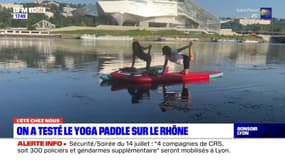 L'été chez nous sur BFM Lyon : on a testé le Yoga Paddle sur le Rhône
