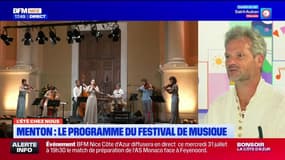 L'été chez nous du vendredi 26 juillet : Le festival de musique tout l'été à Menton