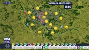 Météo Paris Ile-de-France du dimanche 27 novembre 2016: Ciel plus chargé cet après-midi