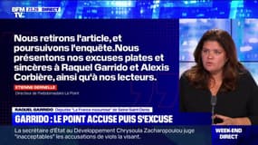 Fausses accusations contre Garrido et Corbière: la députée annonce avoir porté plainte contre Le Point et son journaliste