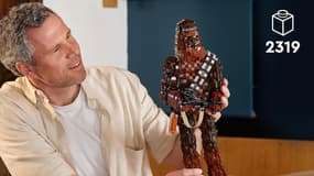 Cette figurine Chewbacca LEGO est à prix avantageux sur le site Amazon !