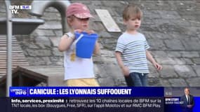 Canicule: les Lyonnais suffoquent avec des températures qui dépassent les 35°C