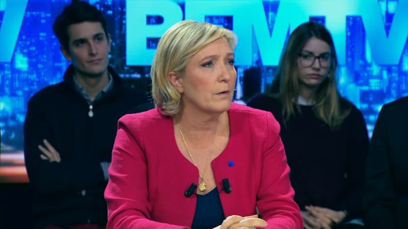 Marine Le Pen sur BFMTV, dimanche 5 mars