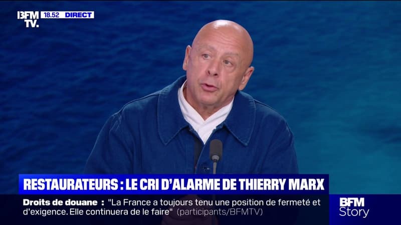 Thierry Marx déplore la fermeture de 