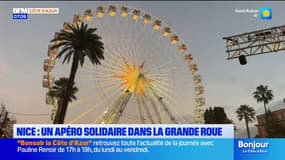 Nice: un apéro solidaire dans la grande roue organisé par le Secours populaire