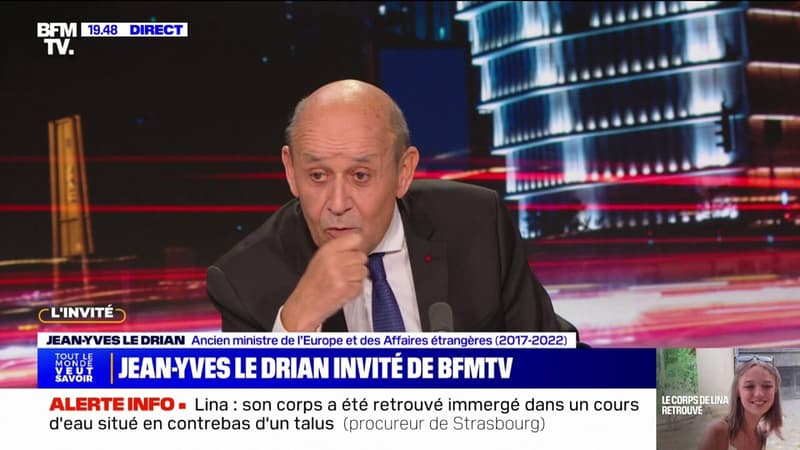 Jean-Yves Le Drian (ancien ministre des Affaires étrangères): 