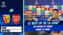 Lens - Arsenal : le best of de la conf' de presse de Haise et Sotoca