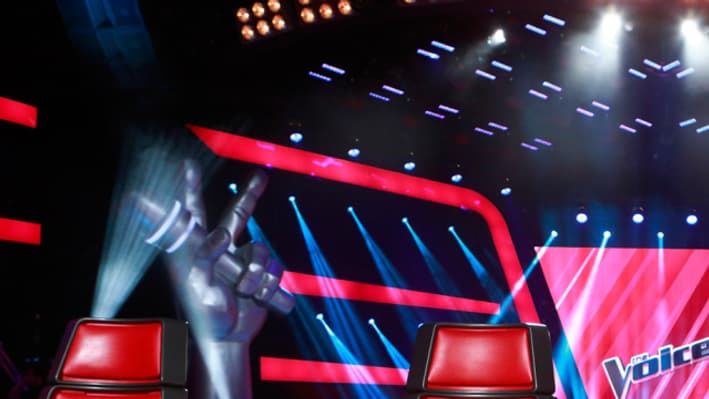 Le plateau de "The Voice"