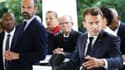 Emmanuel Macron et Édouard Philippe le 8 juillet dernier à Paris. 