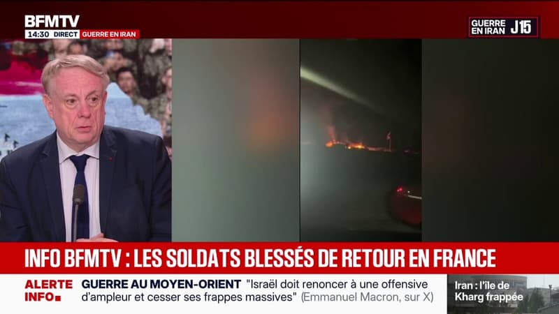 Guerre au Moyen-Orient: les six soldats blessés par une "attaque de drones" au Kurdistan rapatriés en France