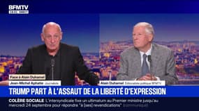 Donald Trump part à l'assaut de la liberté d'expression: "Les Américains sont très passifs", estime Jean-Michel Apathie