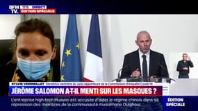 Sylvie Vermeillet: "Lorsque la ministre l'alerte le 25 décembre, Jérôme Salomon sait que nous n'avons que 99 millions de masques et ne repasse pas de commande"