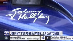 Johnny s'expose à Paris...ça cartonne