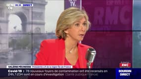 Valérie Pécresse appelle les Franciliens à faire preuve "d'autodiscipline" contre le Covid-19