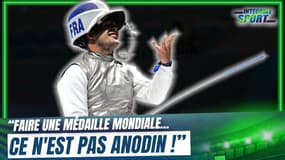 Escrime : “Faire une médaille mondiale, ce n'est pas anodin”, Maxime Pauty fier de sa médaille de bronze