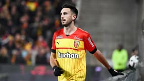 Adrien Thomasson avec Lens, le 1er février 2023.