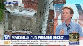 Immeubles effondrés à Marseille : un premier décès