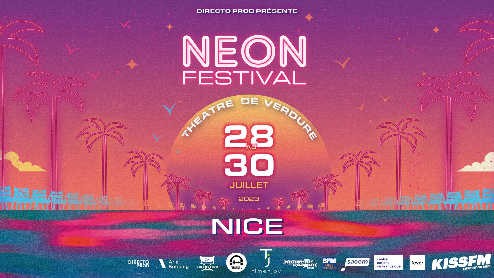 Le Neon Festival en partenariat avec BFM Nice Côte d'Azur