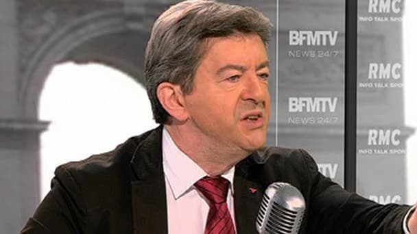 Jean-Luc Mélenchon, député européen et co-président du Parti de Gauche.