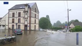 Breteuil-sur-Iton, un village sous les eaux