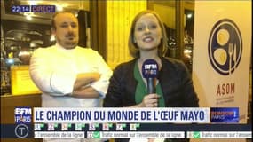 Paris: Clément Chicard, chef du Bouillon Pigalle devient champion du monde de l'oeuf mayonnaise
