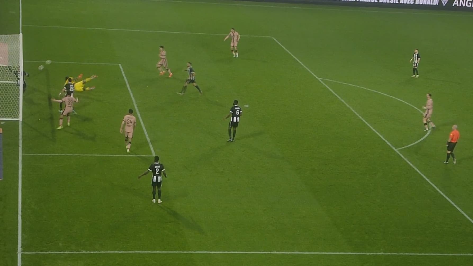 Le premier but du PSG contre Angers, le 9 novembre 2024