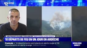 Ardèche: l'incendie de Freyssenet est "en passe d'être maîtrisé", selon les pompiers