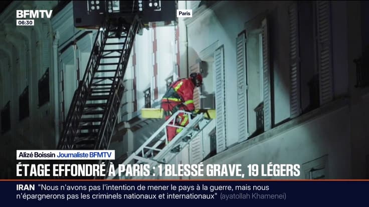 Ce que l'on sait de l'étage d'immeuble qui s'est effondré dans le 11e arrondissement de Paris