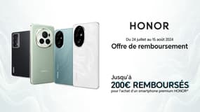 Offre de remboursement Honor : économisez jusqu'à 200 sur l'achat de votre smartphone