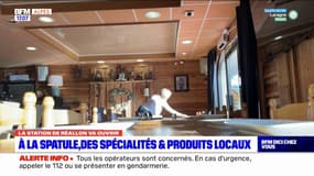 Hautes-Alpes: le restaurant La spatule en bois "prêt" pour l'ouverture partielle de la station de Réallon 