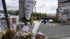 Un hommage au jeune Nahel tué à un Nanterre, le 5 juillet 2023.